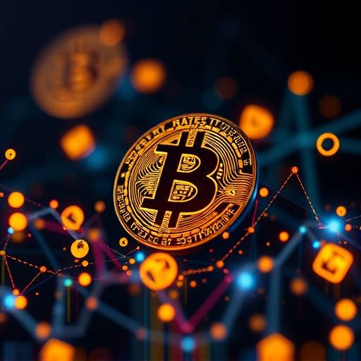 Visualisierung von Bitcoin und anderen Kryptow&auml;hrungssymbolen